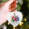 thumbnail image 5 of Hibiscus Flower Ceramic Ornament 2025, Personalized Hibiscus Ornament Gift for Women Mom Sister Best Friend, Hibiscus Ceramic Christmas Ornament, Customized Name Flower Hibiscus Lover Xmas Ornaments, 5 of 6