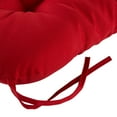 thumbnail image 4 of Greendale Home Fashions Outdoor Tufted 42'' x 21'' Chair Cushion, Salsa, 4 of 8