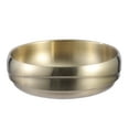 thumbnail image 1 of Luxshiny Stainless Steel Cereal Bowls Large Capacity For Holding Grains And Pasta 1Set Golden Color Kitchen Metal Bowls, 1 of 8