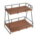 thumbnail image 3 of Organizador de mostrador de baño con soporte elevador de tazas de 2 niveles, moderno y decorativo para escritorio S, 3 of 9