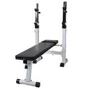 vidaXL Fitness Workout Bench Straight Weight Bench, 90366