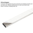 thumbnail image 3 of Foam Gasket 79"L x 0.39"W x 0.31"H High-shielding Conductive Fabric Foam Strip with Adhesive Backing Grey 2Pcs, 3 of 6