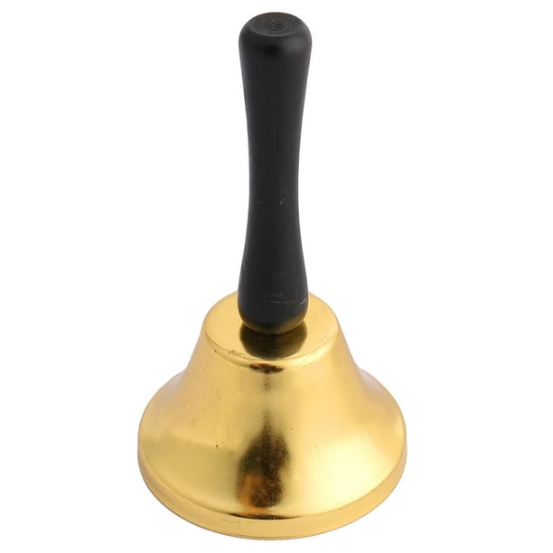 Restaurant Plastic Handle Metal Call Handheld Bell Handbell - Walmart.com