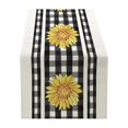 thumbnail image 2 of ⚡ Big Sale ! Summer Lemon Sunflower Table Banner Border Home Table Coffee Table Decoration Table Of Flax Printing, 2 of 3
