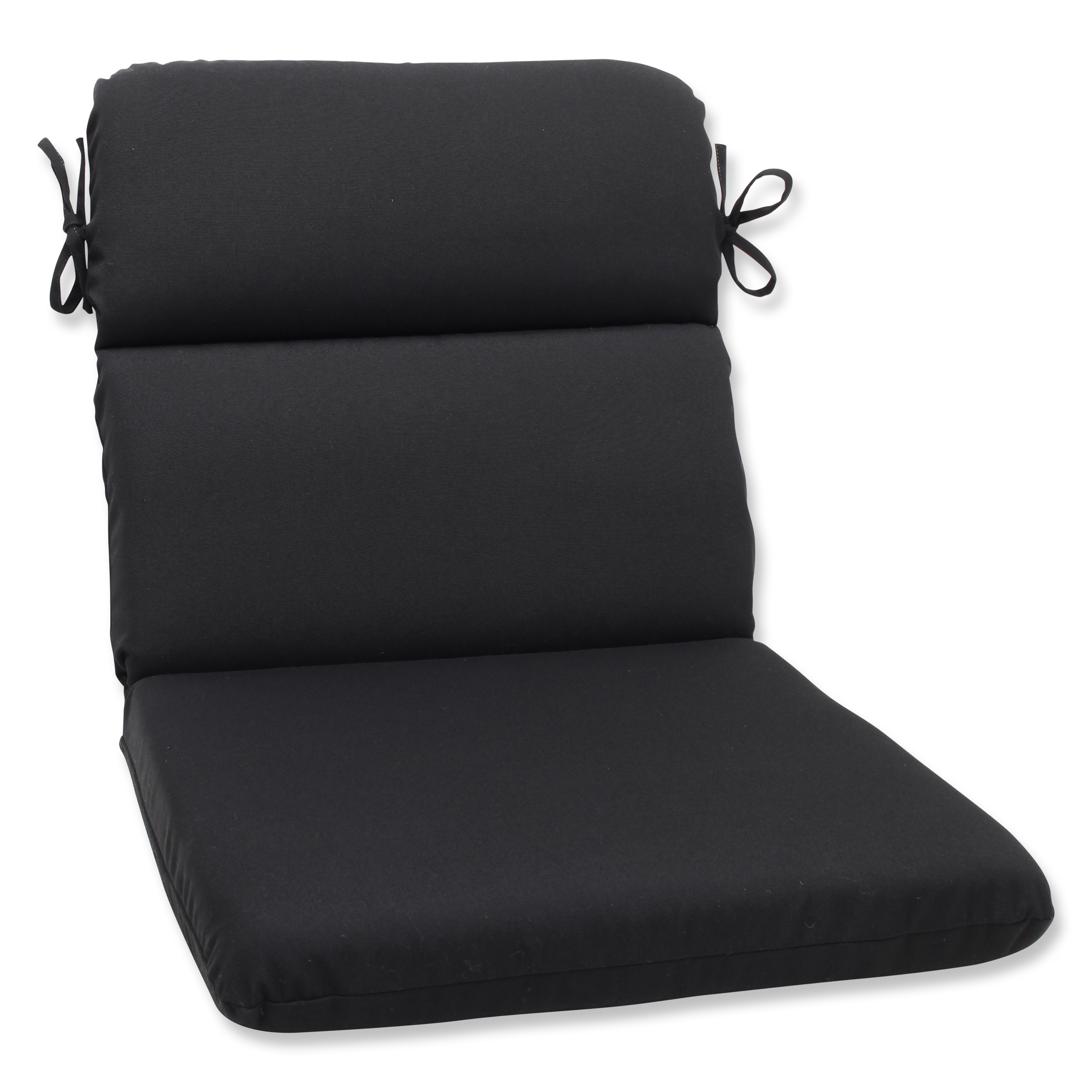 40.5" Sunbrella Midnight Umbral Black Outdoor Patio