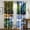 2, variant on 3D Print Customize Photo Scenery Natural 2 Pieces Window Curtain Living Room Bedroom Drape Home Decoration