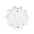 thumbnail image 5 of 3-Dimensional Handmade Flower Wall Decor - 7" - Cream Finish, 5 of 5