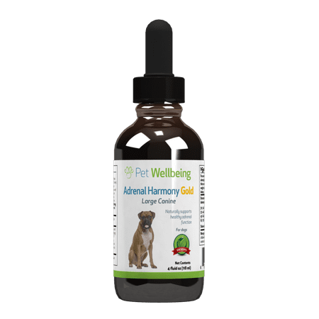 UPC: 0661822000557 | Pet Wellbeing Natural Dog Adrenal Dysfunction and Cushing s Support – Adrenal Harmony 4oz (118ml)