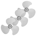 thumbnail image 1 of LABSERRON 3Pcs Thickened Plastic Fan Blade Attachment for Enhanced Wind Power Fan Replacement, 1 of 8