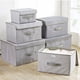 thumbnail image 5 of Caja de almacenamiento plegable con tapa, caja de almacenamiento de juguetes, armario doméstico, caja de clasificación de ropa, 5 of 5