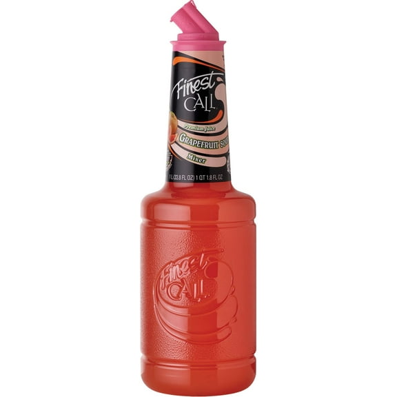 Finest Call Premium Juice Grapefruit Sour Drink Mix, 1 Liter Bottle (33.8 Fl Oz)