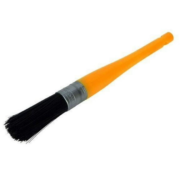Wideskall 10.5" inch PVC Hard Plastic Handle Nylon Bristles Parts Cleaning Brush