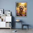 thumbnail image 7 of Diamond Art Kit for Adults, Golden Retriever In Flower Garden Diamond Painting for Adults Beginners, 5D DIY Diamond Art Painting Kits, Colorful Diamond Painting Craft for Home Decor 12x16, 7 of 7