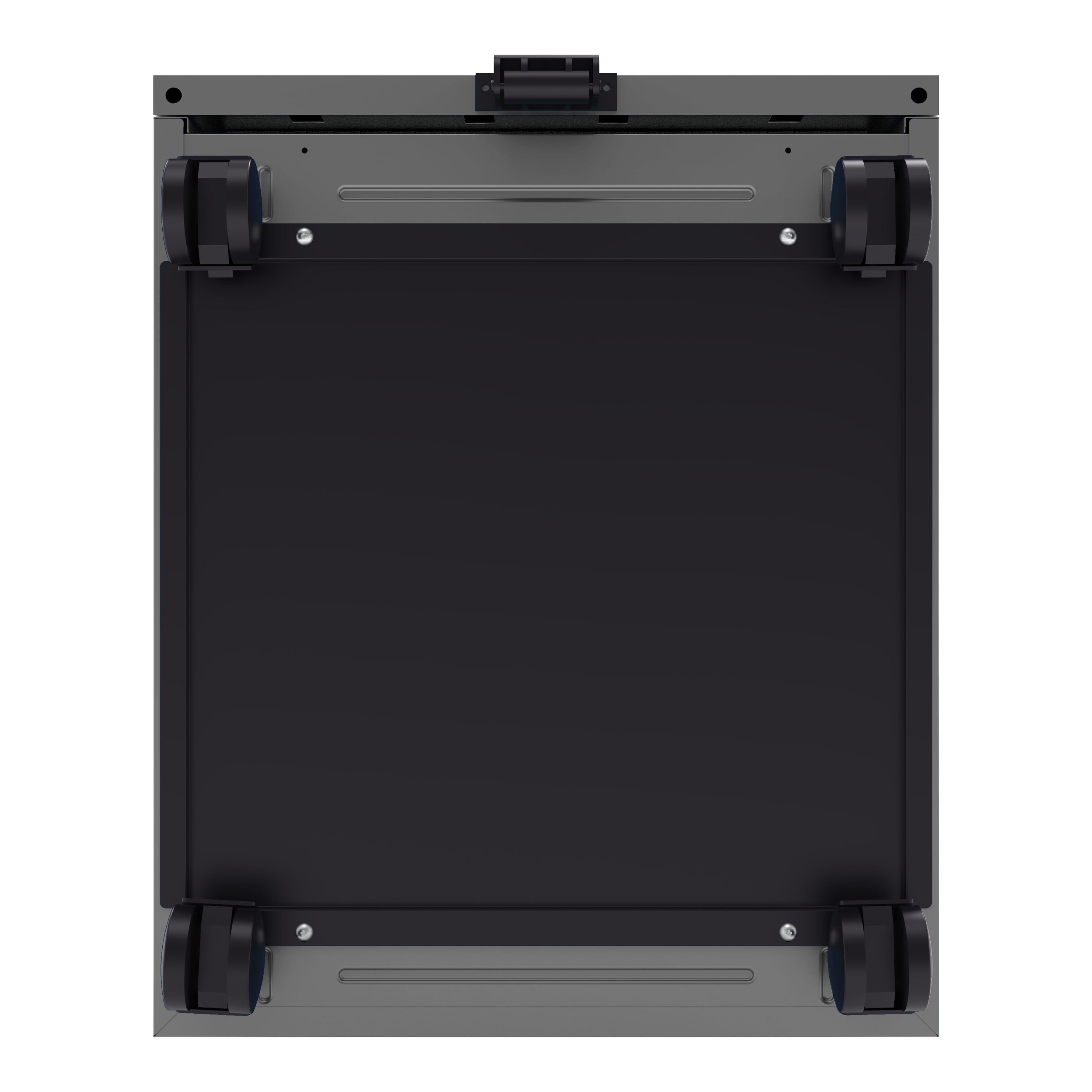 Furniture of America Johns Metal Lockable File Cabinet, Silver