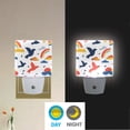 thumbnail image 5 of Bird Silhouette and Clouds Night Light 2 Pack LED Nightlight Plug into Wall Dusk to Dawn Sensor Soft White, 5 of 7