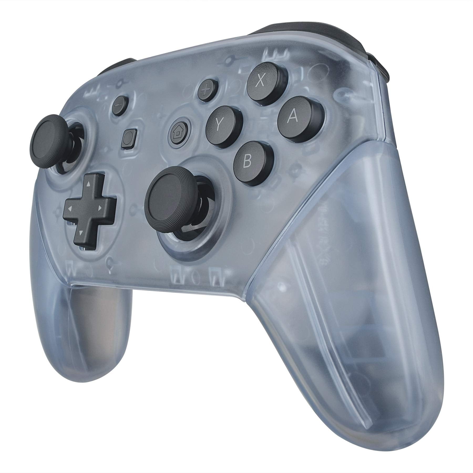 Nintendo switch pro controller clear shell sale