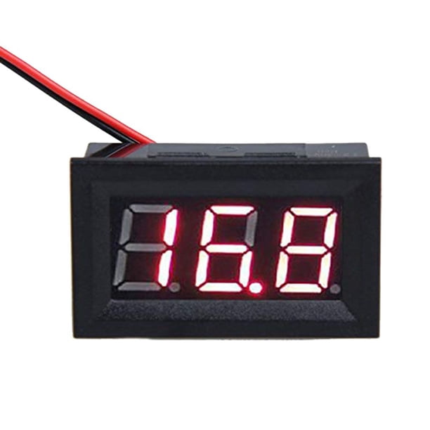 Pantalla LED AC220V Dos hilos 0.56 pulgadas AC 70-500V Voltímetro digital Lector de voltaje de uso doméstico Speravity MK1453-01