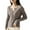 Brown, variant on Cardigan Sweaters for Women Short Outside with Loose Long Sleeved Round Neck Sweater Knit Sweater Solid Color Cardigan Coat Blouse Woman Womens Sweaters Beige L