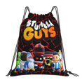 thumbnail image 1 of Stumble Guys Print Drawstring Backpack Sackpack String Bag Cinch Water Resistant Bag for Gym Sport Yoga, 1 of 5