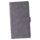 thumbnail image 2 of Cartera de cuero Sonducket para recibos pasaporte soporte de almacenamiento monedero portátil Unisex Gris, 2 of 6