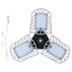 thumbnail image 1 of Luz de garaje LED de 60W E26/E27 Luz de techo de tienda LED deformable Iluminación de garaje 85-265V, 1 of 14