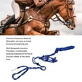 thumbnail image 3 of Horse Training Halter,Multi Knot Polyester Braided Noseband Horse Rope Halter Horse Daily Driving Halter Equestrian Supplies  For Training Controlling Horses, 3 of 8