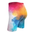 thumbnail image 4 of HomeGardon Biker Shorts for Women,Yoga Pant,Women's Fashionable Printed Yoga Capris Yoga Short Pants,Workout Spandex Tummy Control Gym Runnin,,S-XXXL, 4 of 5