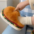 thumbnail image 6 of FUZHIQ Womens Slippers,Trend Slippers Men Women Teenagers 3D Winter Slippers Burger & Chips Design Plush Slippers Funny Gifts, 6 of 7