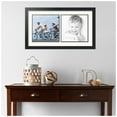 thumbnail image 2 of ArtToFrames Collage Photo Picture Frame with 2 - 10x10" Openings, Framed in Black with White and Black Mats (CDM-3926-1412), 2 of 8