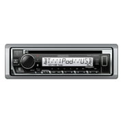 Kenwood KMR-D382BTS Car and Marine Stereo Single Din with SiriusXM Ready, and Bluetooth Audio