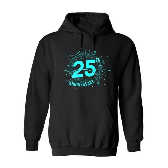 Anniversary 25th Hoodie Men -Image by Shutterstock, Male Small