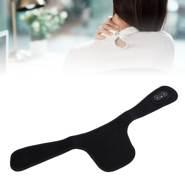 Coussin Chauffant Électrique Portable pour le Cou avec Compresse Chaude Vibrante Prise USB