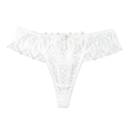 

Women s Panties Spring Summer Elegant Lace Hollow Underwear Lace Mid Waist Hollow Breathable Belt Belly Briefs Panties For Women