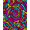 Pink, Pattern 4, variant on ODIKA 8'x10' Machine Washable Non-Slip Area Rug, ABC Discovery with Interactive Learning Symbols High Traffic Rug, Orange, 690185