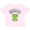 thumbnail image 3 of Inktastic Grandpa's Little Princess Cute Frog Girls Toddler T-Shirt, 3 of 5