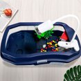 thumbnail image 1 of RENACLIPY 1Pc Tortoise Tank with Resting and Swimming Areas Made from Strong Break Resistant Plastic, 1 of 8