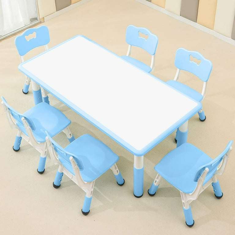 Children s Table and Chair Set Suitable for Boys and Girls Age 2
