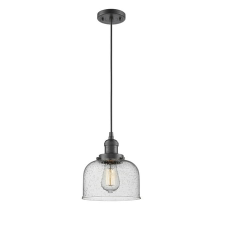 

Innovations Lighting 201C Large Bell Large Bell 8 Wide Mini Pendant - Bronze
