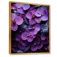 thumbnail image 2 of Designart "Enchanting Purple Surrealism" Violets Floater Framed Canvas Wall Art, 2 of 5