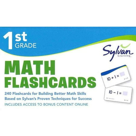 First Grade Math Flashcards - Walmart.com