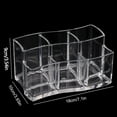 thumbnail image 2 of Acrylic Makeup Brush Organiser Holder Clear Jewellery Storage Box Cosmetic Make Up Organiser, 2 of 8