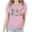 Pink, variant on VBTAPA Womens Happy Easter Shirt Cute Bunny T-shirt Funny Holiday Graphic Tees Lightweight Crewneck Pullover Blouse on Sale Army Green L