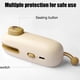 thumbnail image 4 of Máquina selladora de mini bolsas | Clip portátil de sellado térmico para bolsas de snacks, almacenamiento de alimentos, envases de plástico | Acero inoxidable, magnético, recargable USB-C |, 4 of 6