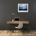 thumbnail image 3 of Flour, Piet 24x20 White Modern Wood Framed Museum Art Print Titled - Clouds Over Lake Naivasha, 3 of 4