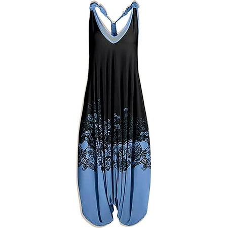 

CebDs 2023 Jumpsuits for Women Women s Summer Casual Deep V Neck Short Sleeve Wrap Drawstring Waist Jumpsuit Romper