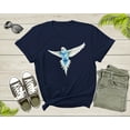 thumbnail image 4 of Womens Mens Cute Flying Parakeet Budgie Bird Lover Gift Shirt Present For Parakeet Lover Bird Owner Tshirt For Men Women Boys Girls T-shirt, 4 of 8