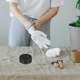 thumbnail image 1 of WEUVEB 2Jgo Pan De Cernido Para Jardín Plástico Negro Con 3 Rejillas Fácil De Usar, 1 of 6