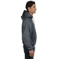 thumbnail image 3 of Champion Mens Reverse Weave Fleece Hoodie, L, Charcoal Heather, 3 of 3