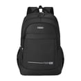 thumbnail image 2 of XIMIN Men Smell Proof Travel Laptop Backpack Large Capacity Carbon Enduring Secure Anti Theft Water Resistant Business Bag with USB Charging Port 3 Zips Black, 2 of 8