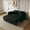 Black, variant on Sofa Showcase: 54" Velvet Blue Sofa Bed, a Dual-Purpose Living Room Gem with a Retractable Bed Option (Black)